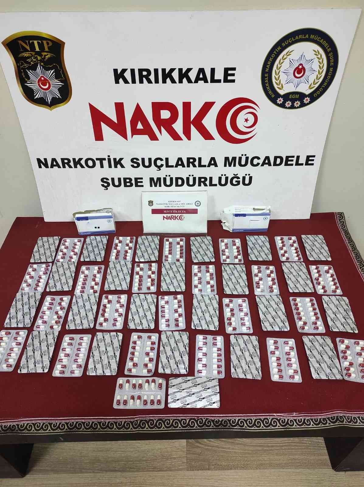 Kırıkkale’de uyuşturucu taciri tutuklandı