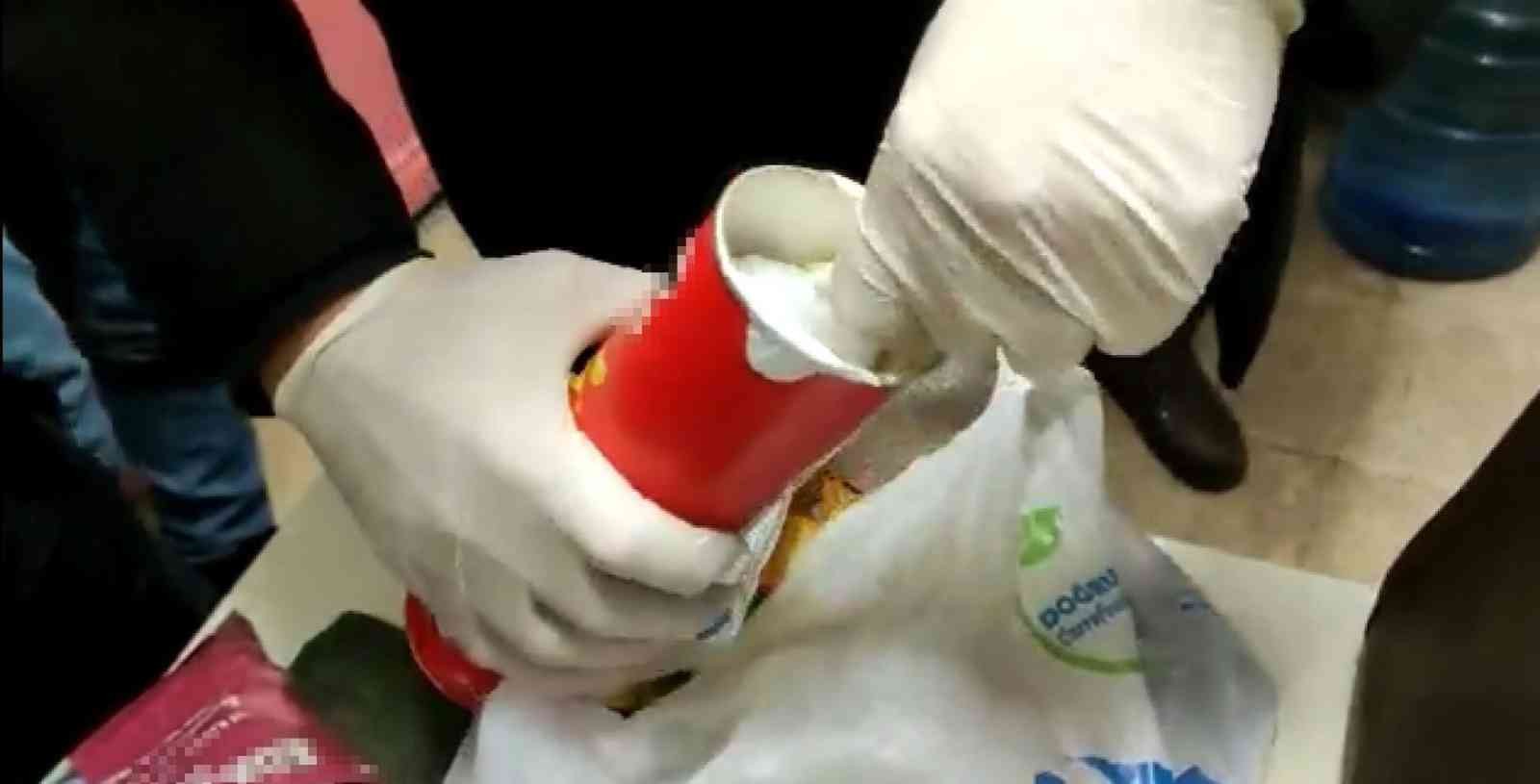 Konya’da cips kutularının içinden uyuşturucu çıktı