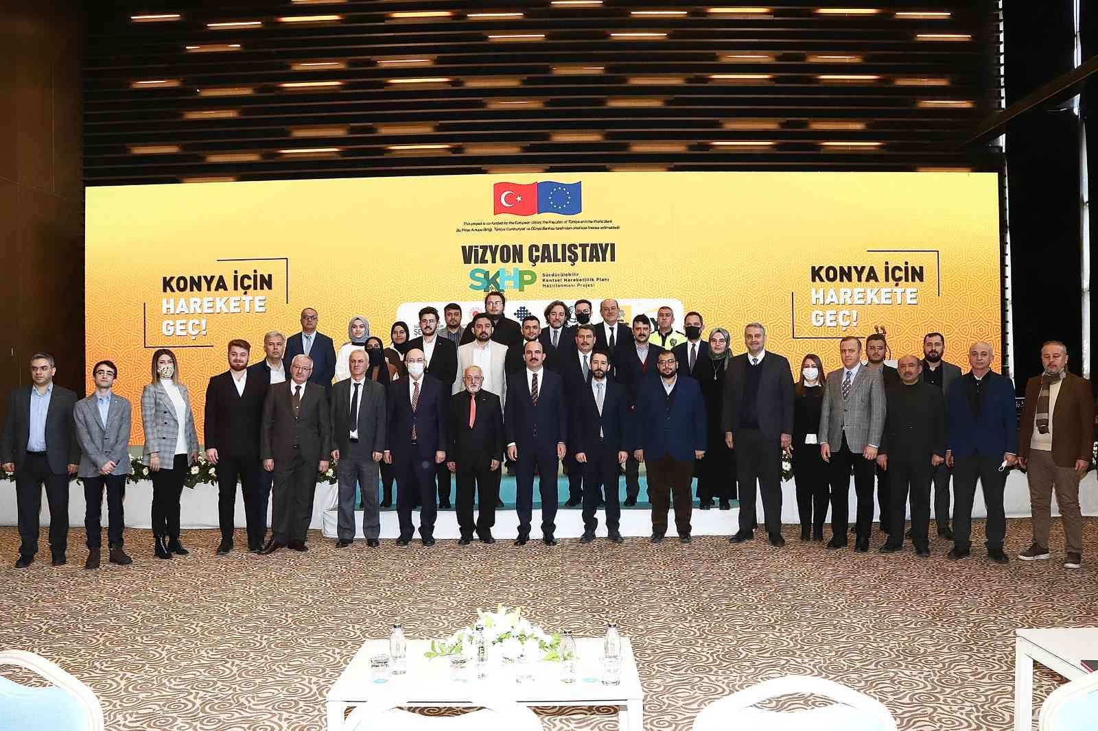 Konya’da Sürdürülebilir Kentsel Hareketlilik Planı Vizyon Çalıştayı