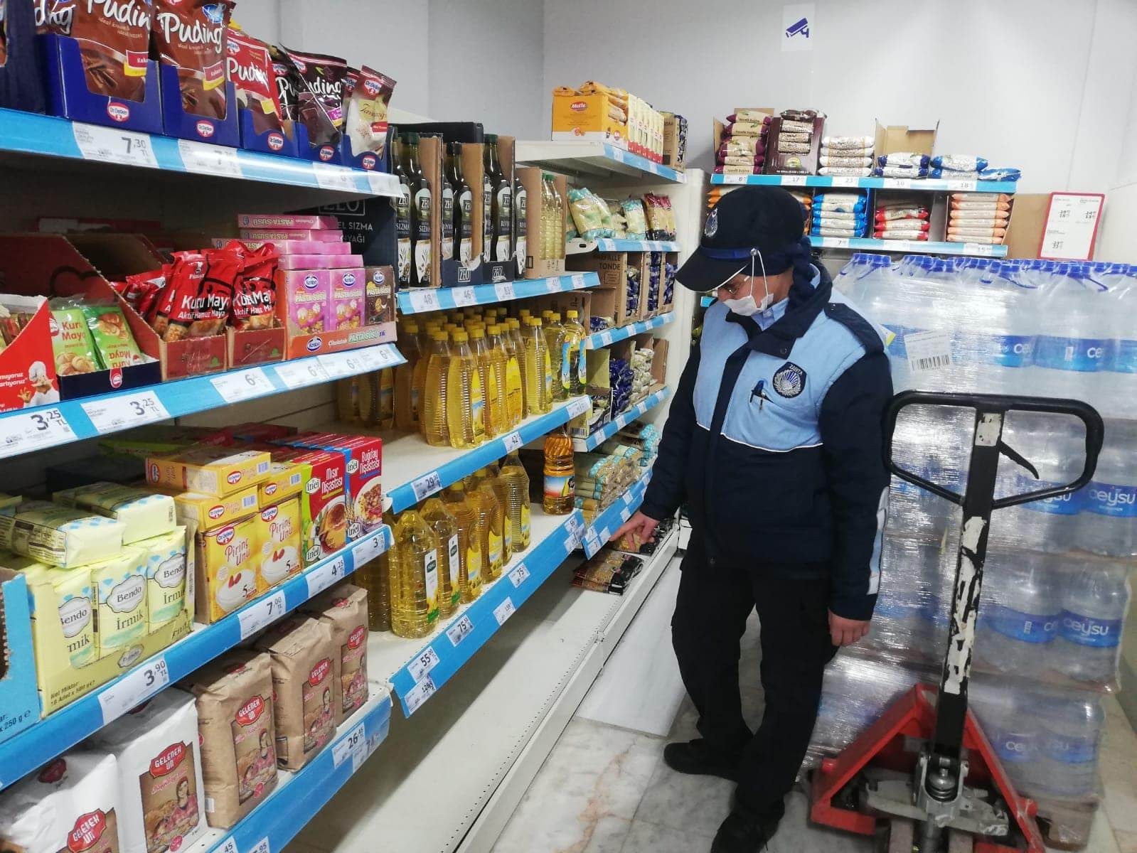 Kulu’da marketlerde sıvıyağı denetimi