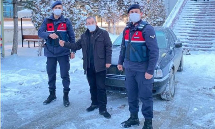 Niğde’de çalınan araç Aksaray’da bulundu