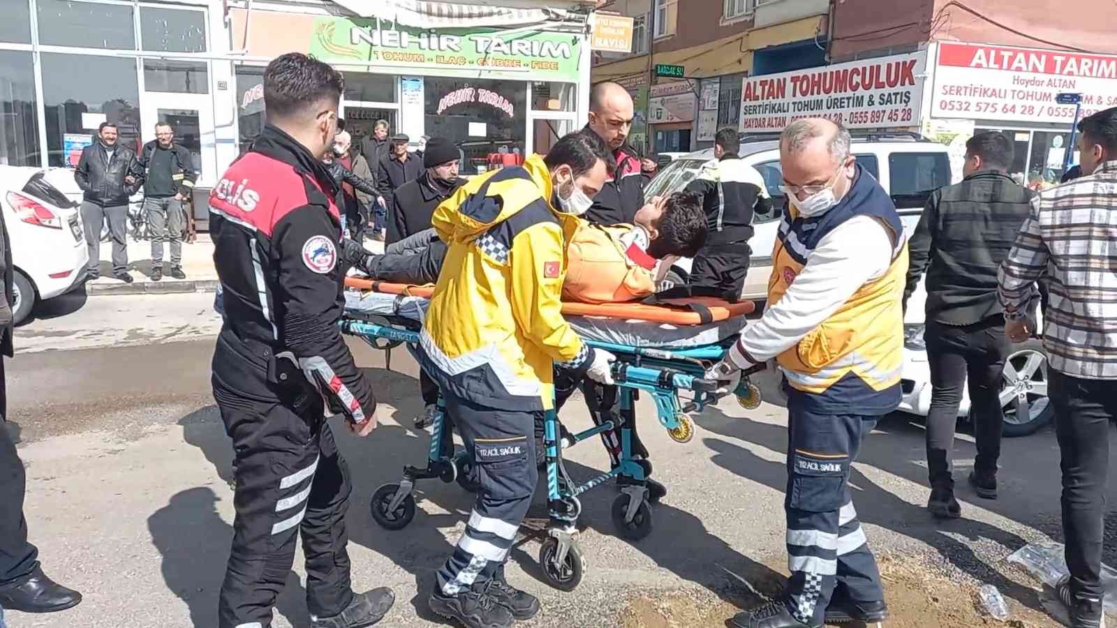 Otomobilin çarptığı çocuk yaralandı