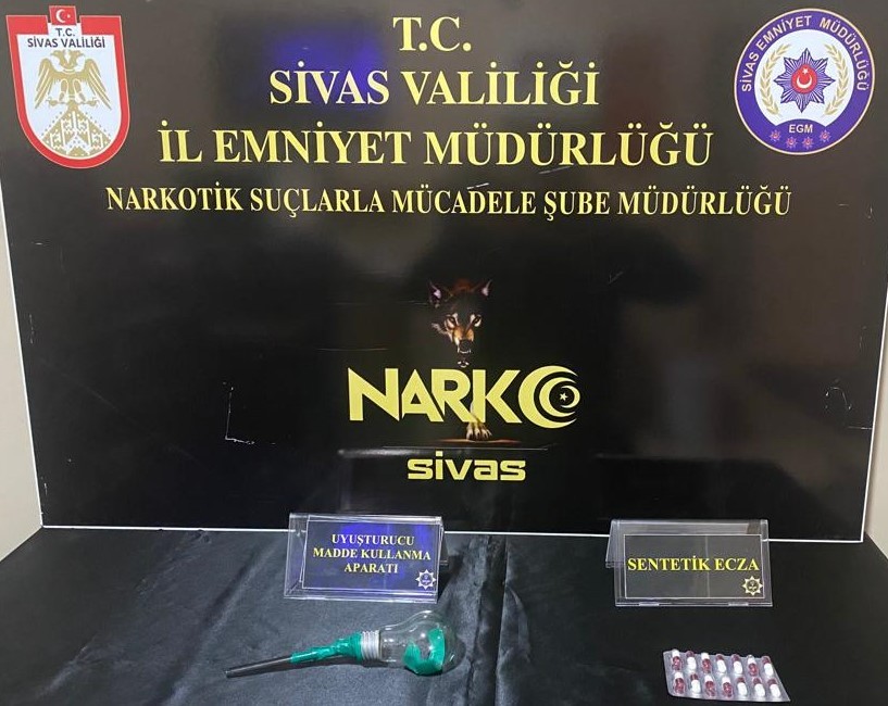 Sivas’ta narkotik operasyonları hız kesmeden devam ediyor