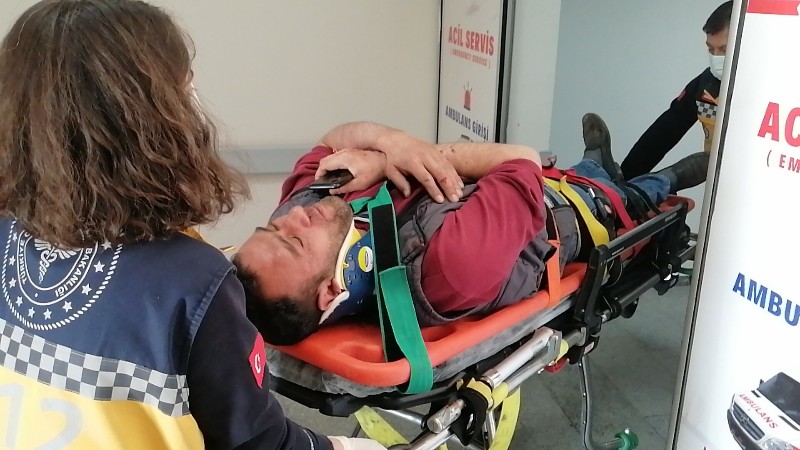 Aksaray’da otomobil takla attı: 3 yaralı