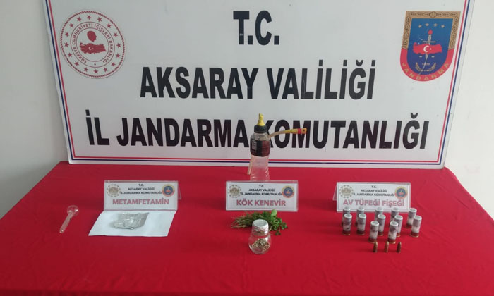 Aksaray’da uyuşturucu operasyonu: 2 gözaltı