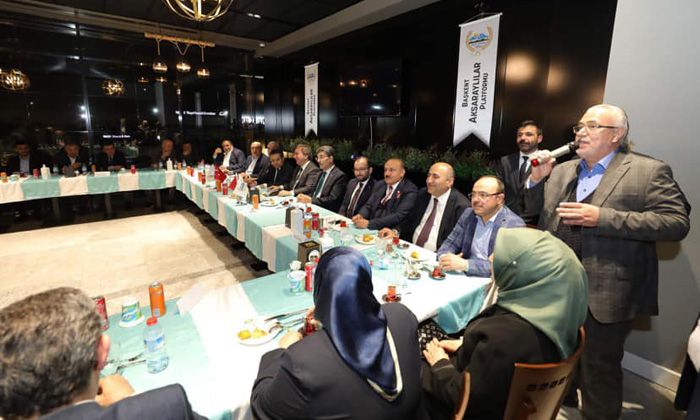 Başkent Aksaraylılar Platformu iftar yemeğinde buluştu