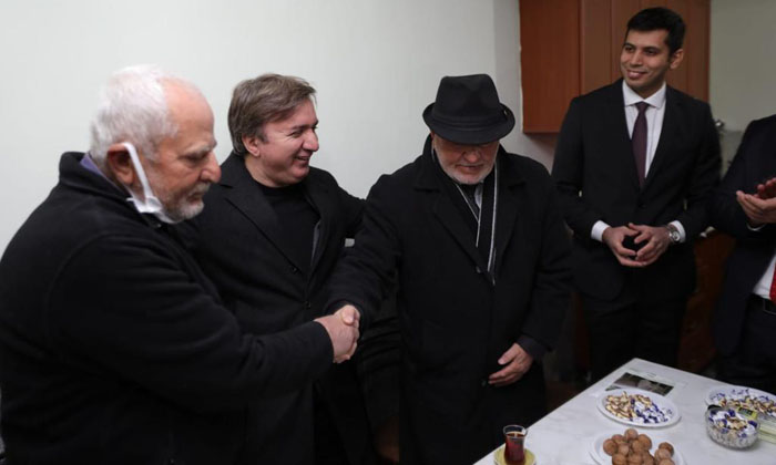 Vali Hamza Aydoğdu 15 yıldır küs olan kardeşleri barıştırdı
