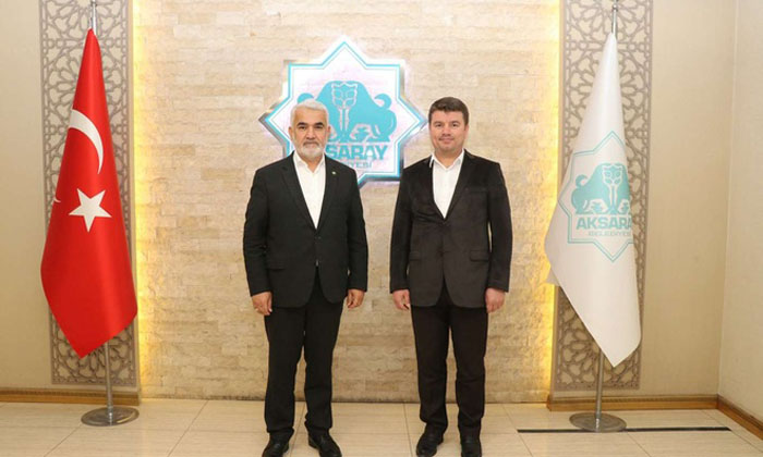 HÜDA PAR Genel Başkanı Başkan Dinçer’i ziyaret etti