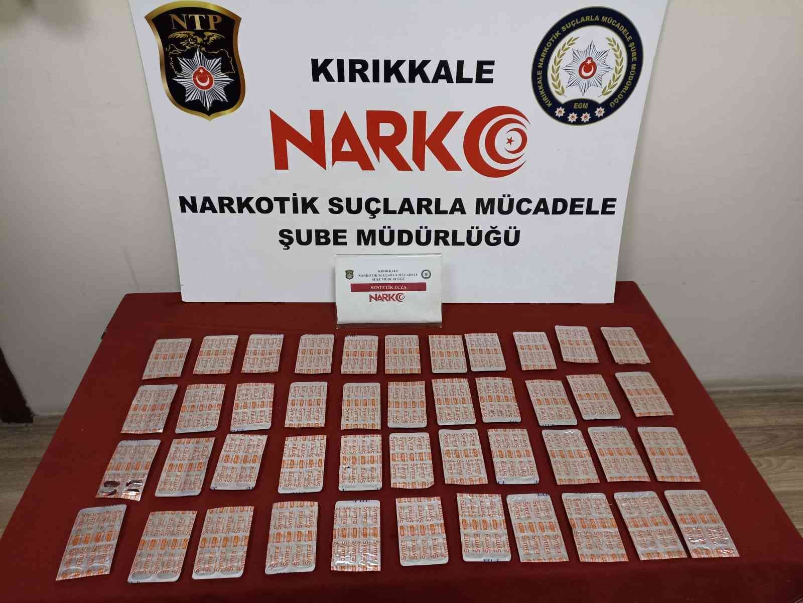 Kırıkkale’de uyuşturucu ticaretine tutuklama