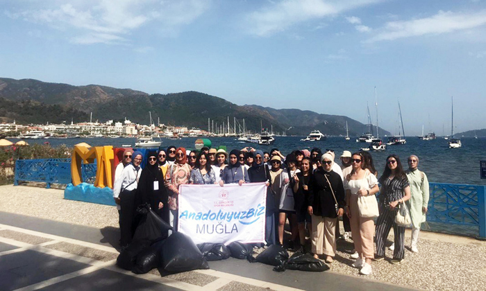 Aksaray’lı öğrenciler Muğla’da tarihi ve turistik ilçeleri gezdi