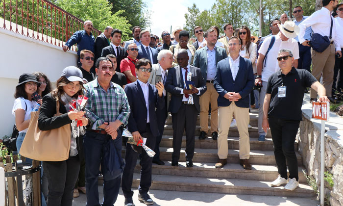 42 ülkenin Büyükelçisi Aksaray’a geldi