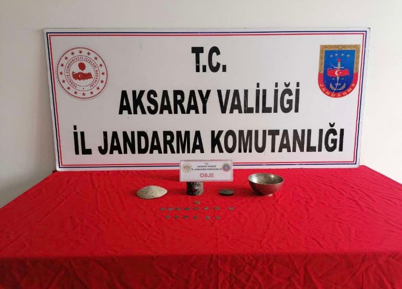 Aksaray’da tarihi eser operasyonu: Satamadan yakalandı!