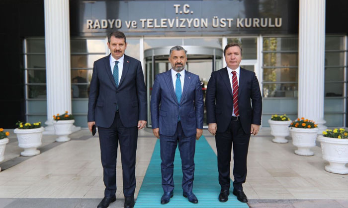 Vali Aydoğdu’dan RTÜK ziyareti