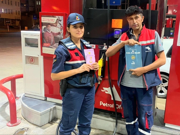 Jandarmadan ‘Kadına El Kal-Ka-Maz!’ farkındalığı