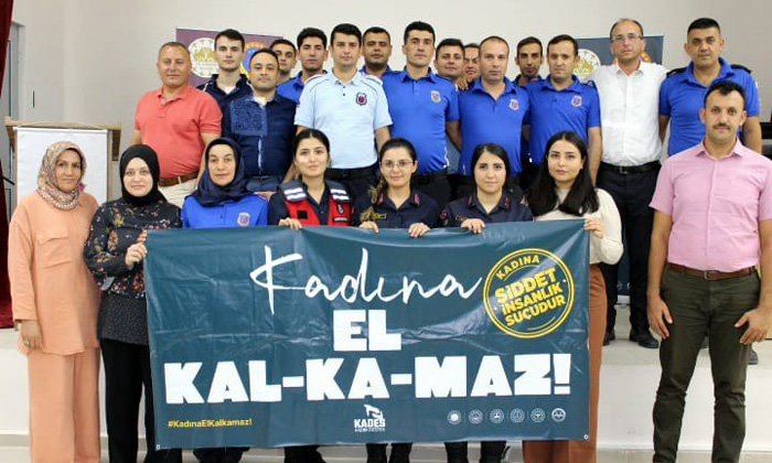 Cezaevi personeline ‘Kadına El Kal-Ka-Maz!’ eğitimi verildi