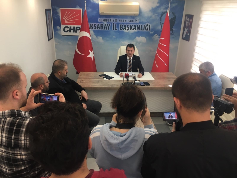 Ertürk: Ak Parti heyeti Aksaray’a hoş gelmiş ama eli boş gelmiş