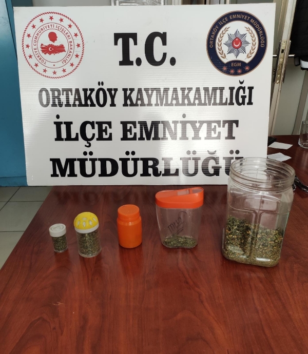 Aksaray’da uyuşturucu operasyonu: 1 gözaltı