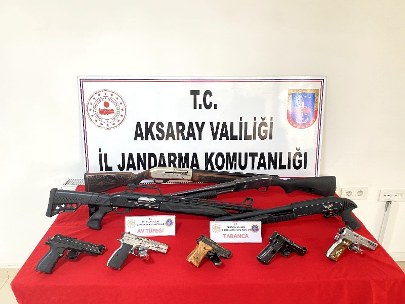 Aksaray’da 5 ayrı düğüne maganda operasyonu: 5 gözaltı