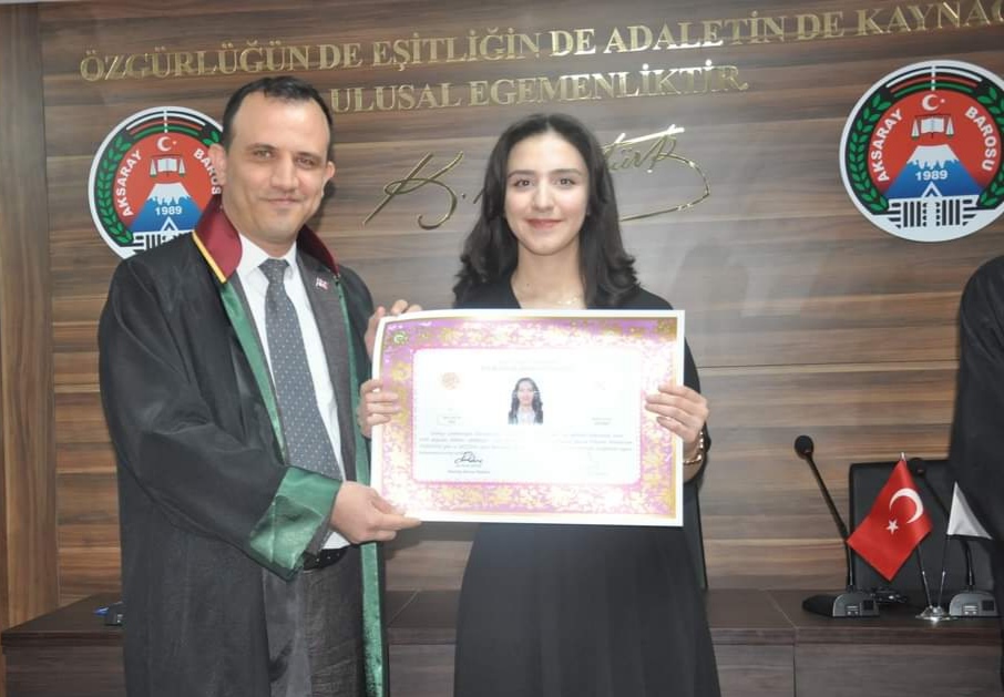 Aksaray Barosu’na 7 yeni avukat daha katıldı