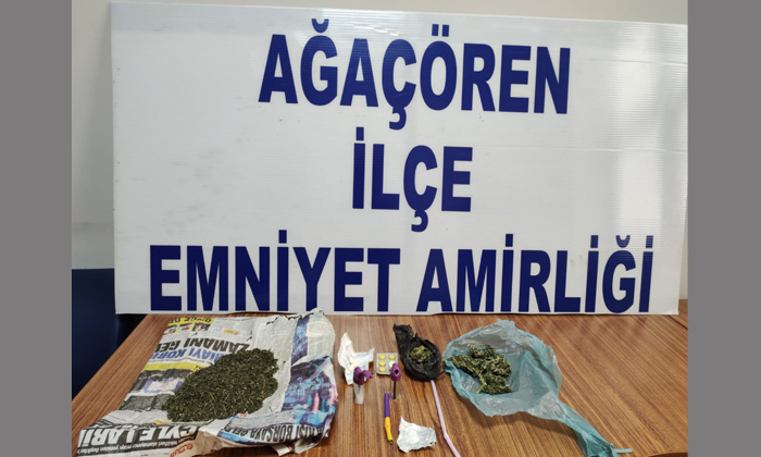 Aksaray’da uyuşturucu operasyonu: 1 gözaltı