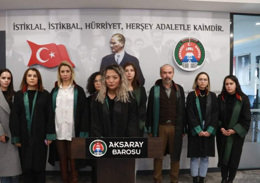 Aksaray Barosu’ndan Melike Arıbaş’ın öldürülmesine tepki!