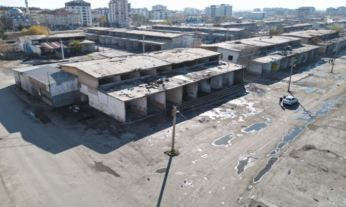 Eski Sanayi Sitesi taşınma sonrası sessizliğe büründü