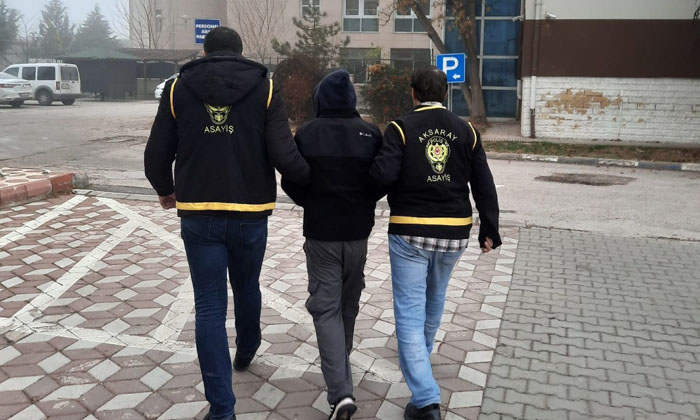 Hırsızlık suçlarından 14 yıl 7 ay hapis cezası olan şahıs yakalandı