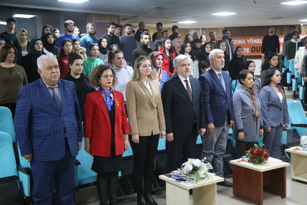 ASÜ’de Kadına Yönelik Şiddetle Mücadele Paneli düzenlendi