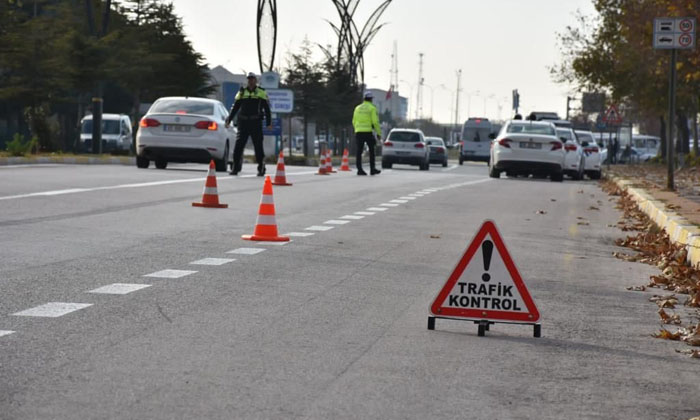 Aksaray’ın Kasım ayı trafik ceza bilançosu açıklandı