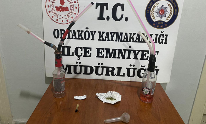 Aksaray’da durdurulan araçtan uyuşturucu çıktı, 1 kişi tutuklandı