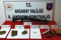 Aksaray’da uyuşturucu ve silah operasyonu: 2 gözaltı