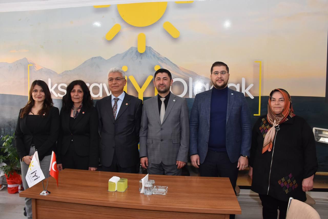 Cumhuriyet Halk Partisi’nden İYİ Parti’ye ziyaret