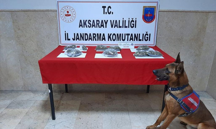 Mersin’den Aksaray’a uyuşturucu getiren şahıslar yakalandı