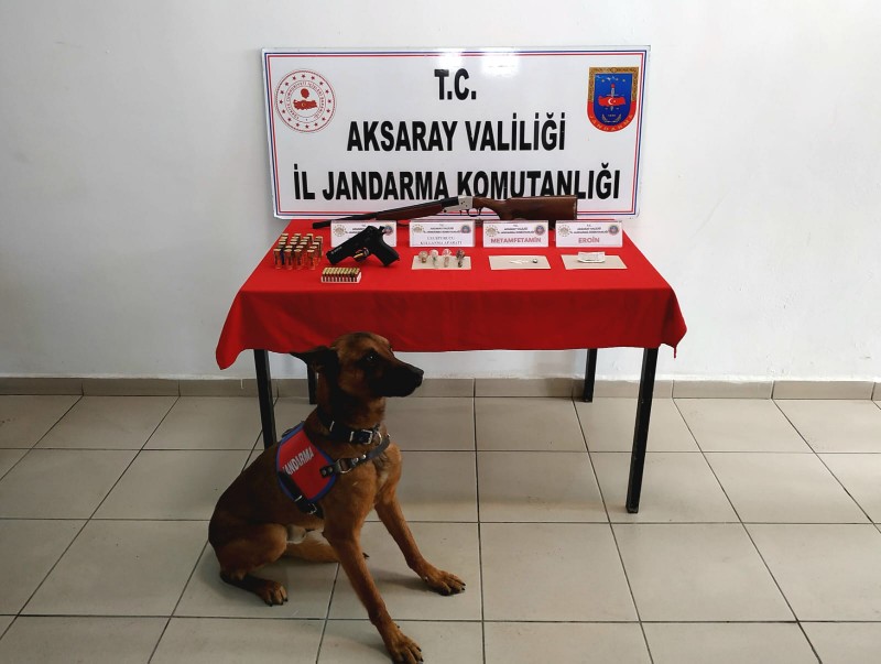 Aksaray’da uyuşturucu operasyonu: 4 gözaltı