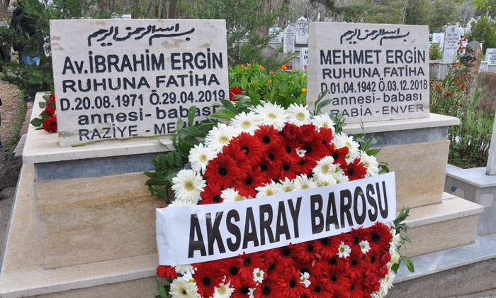 Avukat İbrahim Ergin, Aksaray Barosu tarafından anıldı