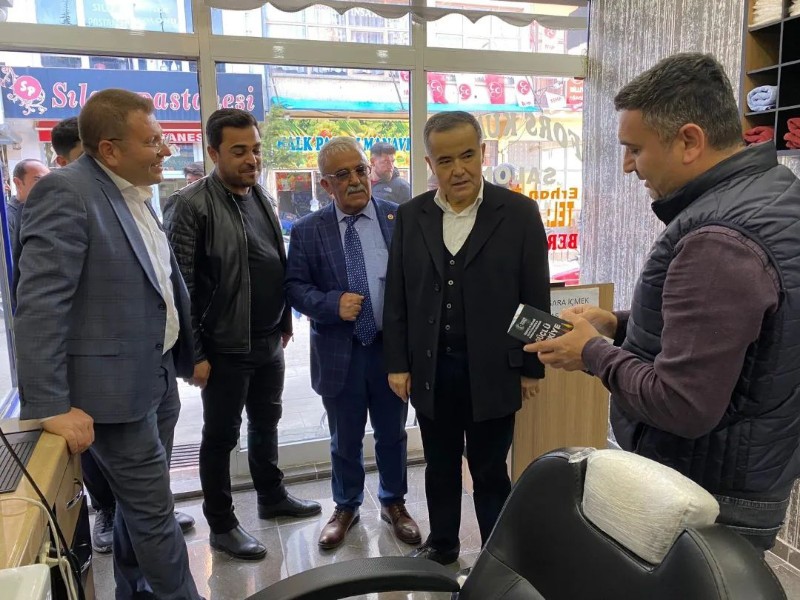 Ak Parti’de ilçe ziyaretleri başladı