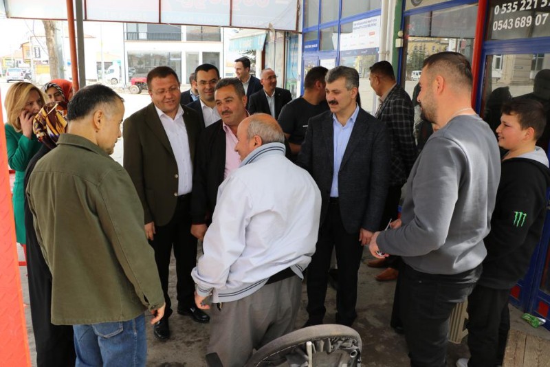 AK Parti Aksaray teşkilatı saha çalışmalarını yoğunlaştırdı