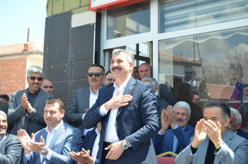 Altınsoy’a Yenikent Beldesi’nde yoğun ilgi