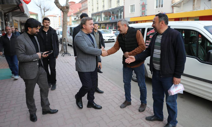 Vali Hamza Aydoğdu Ortaköy ilçesini ziyaret etti