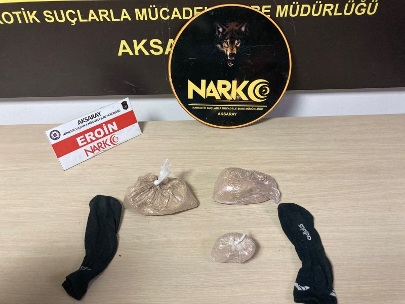 Aksaray’da uyuşturucu operasyonu: 2 tutuklama