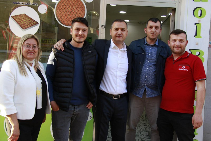 Turan Yaldır’a esnaflardan tam destek