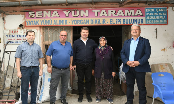 Başkan Dinçer, Erdoğan için esnaflardan destek istedi
