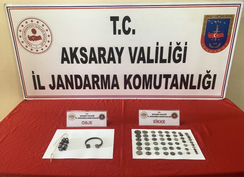 Aksaray’da tarihi eser operasyonu