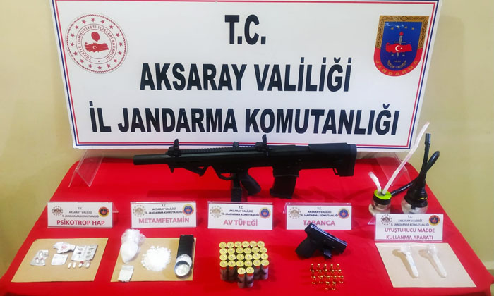 Aksaray’da uyuşturucudan 6 kişi gözaltına alındı