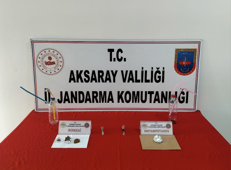 Aksaray’da uyuşturucu operasyonu: 2 gözaltı