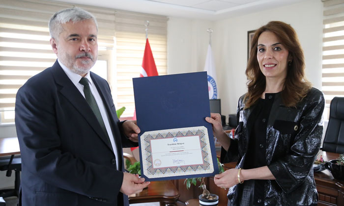Rektör Şahin, dekanlar ve müdürlerle vedalaştı