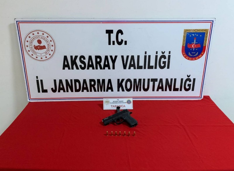 Düğün denetiminde silahla ateş eden şahsa suçüstü