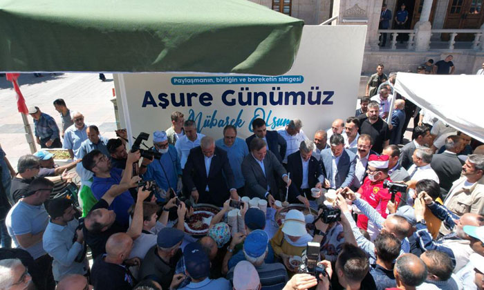 Aksaray’da aşure günü etkinliği düzenlendi