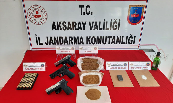 Aksaray’da barakaya uyuşturucu operasyonu!