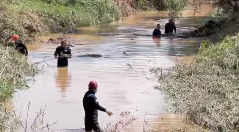 Selde kaybolan Asel bebeği arama çalışmaları devam ediyor